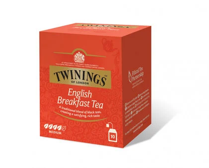 Chá English Breakfast Saquetas Twinings 10Un