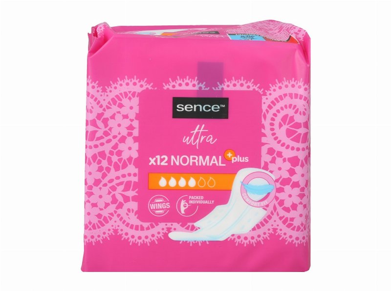 Pensos Higiénicos Sence Normal Plus 12Pcs
