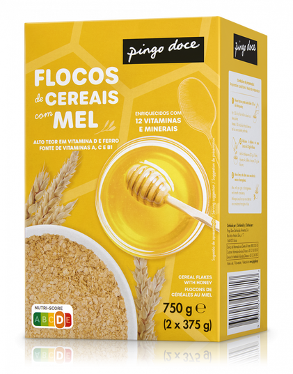 Flocos De Cereais Com Mel Pingo Doce 0.75Kg