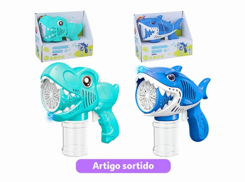 Pistola One Two Fun Com Bolas Sabão Modelos Sortidos