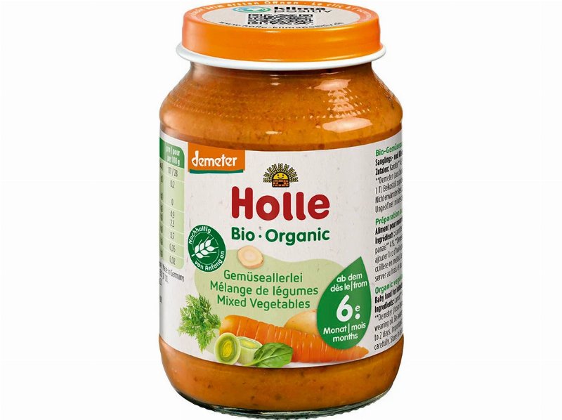 Boião Bio Pure Holle Legumes 6M 190 g