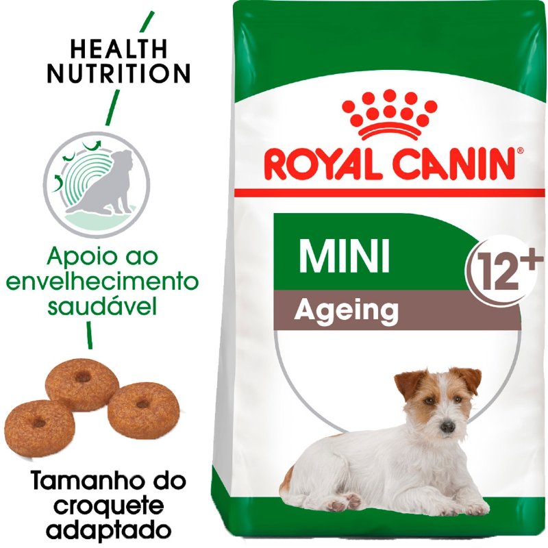 Ração Para Cão Mini Ageing + 12 Anos Com Mais De 10 kg 3.5 kg