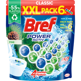 Bloco Sanitário Power Activ Pinho Bref 6 Un
