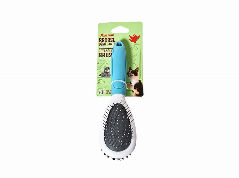 Escova Dupla Auchan Azul 21.5Cm