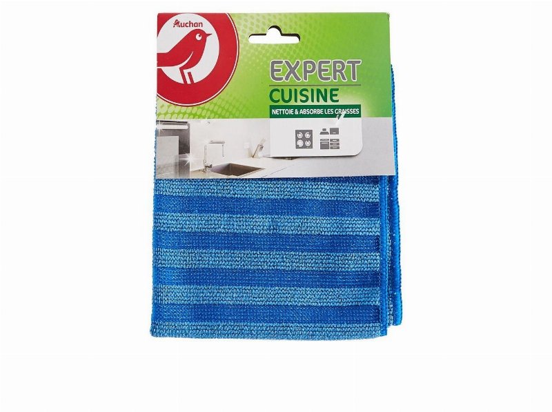 Pano Auchan Microfibras Cozinhas 1Un