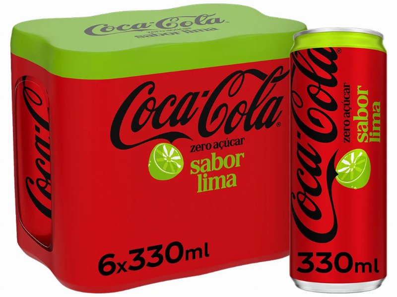 Refrigerante Com Gás Coca-Cola Zero Lima 6X0.33 l (Sdr)