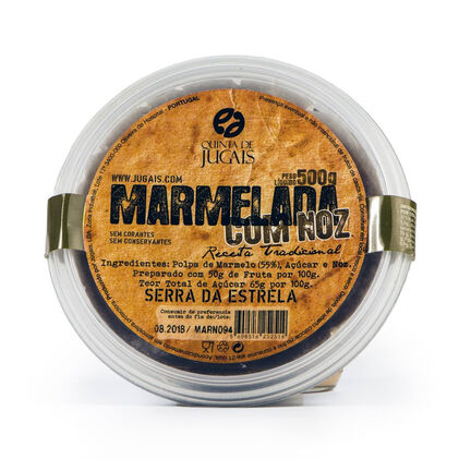 Marmelada Receita Tradicional Com Noz Quinta De Jugais 0.5Kg