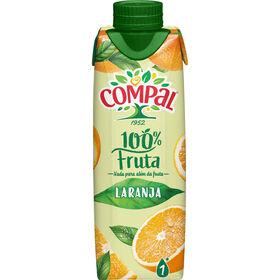 Sumo 100% Laranja Compal 100% Fruta 30 cl