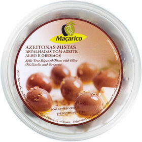 Azeitona Mista Com Azeite, Alho E Oregãos Maçarico 150 gr