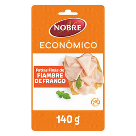 Fiambre De Peito De Frango Fatias Finas Nobre 140 gr