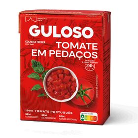 Tomate Pelado Em Pedaços Guloso 390 gr
