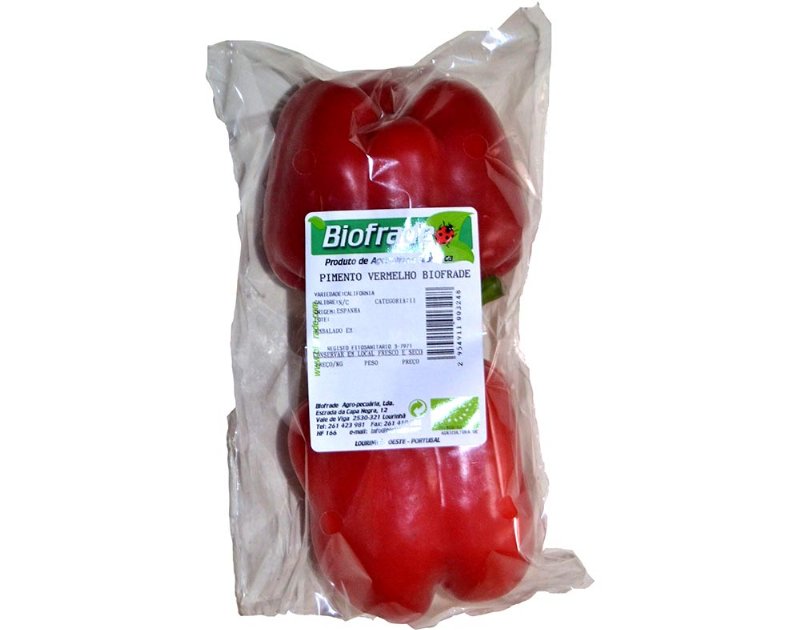 Pimento Vermelho Bio 400 g