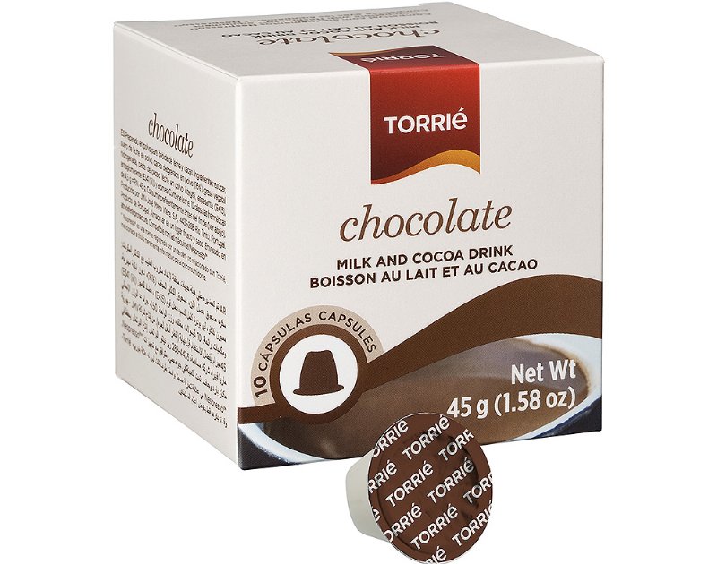Cápsulas Torrié Chocolate Solúvel 10Un