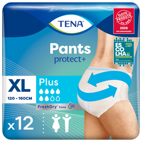 Cuecas Incontinência Pants Plus Xl Tena 12 Un