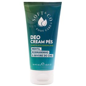 Desodorizante Pés Em Creme Soft&Co 50 ml
