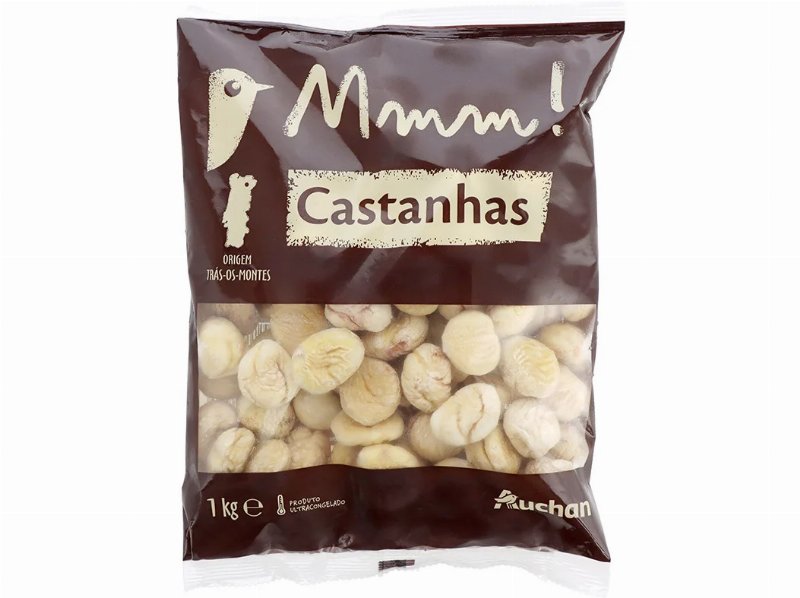 Castanhas Auchan Mmm! Sem Pele Trás-Os-Montes 1 kg