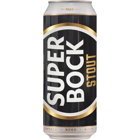 Cerveja Em Lata Com Álcool Stout Super Bock 50 cl