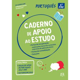 Caderno De Apoio Ao Estudo - Português - 6.º Ano