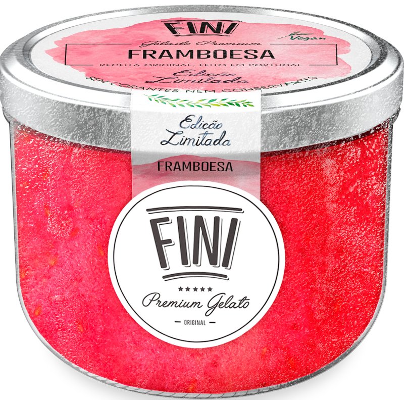 Gelado De Framboesa 465 ml