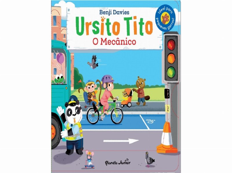 Livro Ursito Tito: O Mecânico