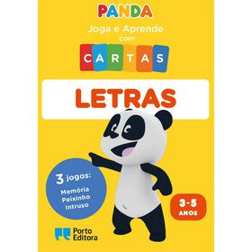 Panda - Joga E Aprende Com Cartas - Letras