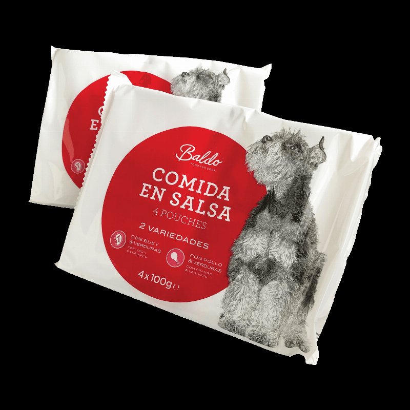 Comida Húmida Para Cão Saquetas 4 X 100 g