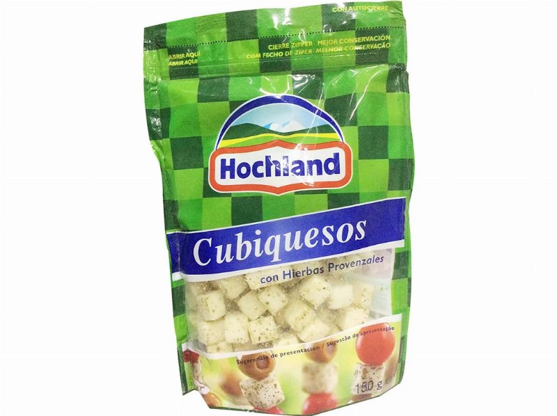 Cubos De Queijo Com Ervas Provencais Hochland 150 g