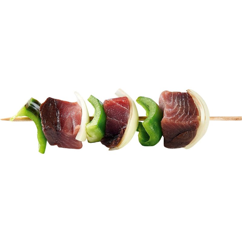 Espetada De Atum Com Cebola E Pimento Peso Aproximado Por 250 g