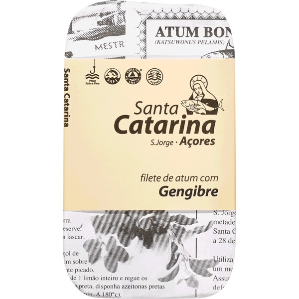Filetes De Atum Com Gengibre 120 g