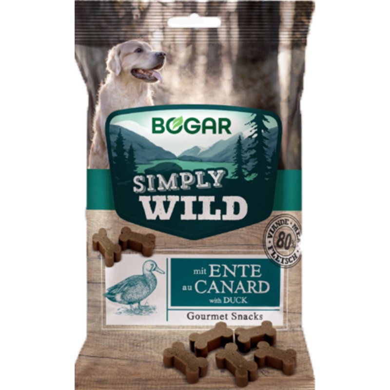 Snack Gourmet Para Cão Simply Wild Pato 100 g