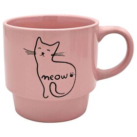 Caneca 420 ml Gato Meow Kasa