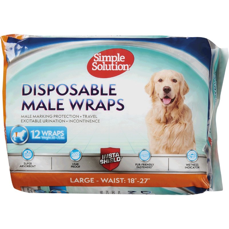 Fraldas Para Cão Tamanho L 12 unidades