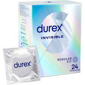 Preservativos Invisible Durex 24 Un