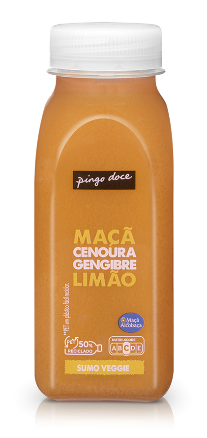 Sumo Vegetal Cenoura Pingo Doce 0.25L