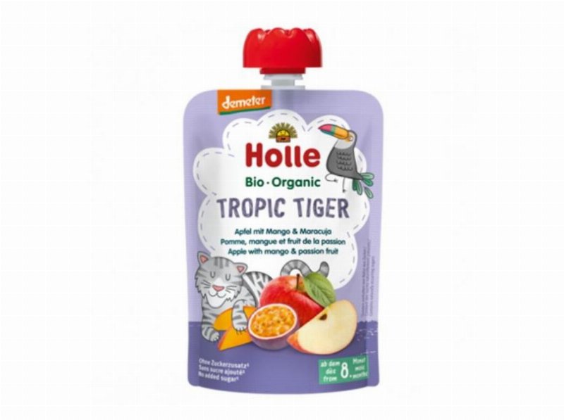 Saqueta Bio Holle Maça Manga E Maracujá 8M 100 g