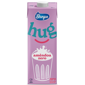 Bebida Vegetal De Amêndoa Sem Açúcar Shoyce Hug 1 Lt