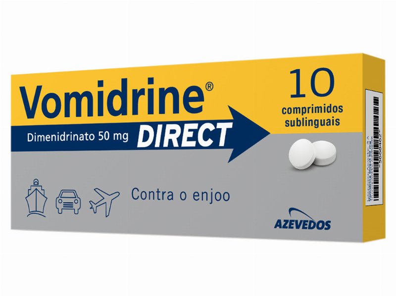 Comprimidos Vomidrine Direct 50Mg 10Un