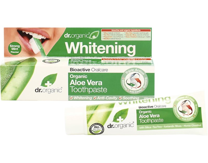 Pasta Dentifrica Dr.organic Bio Aloé Vera 100 ml