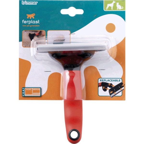 Escova Trimmer Para Cão E Gato Com Pêlo Pequeno E Médio 1 unidade