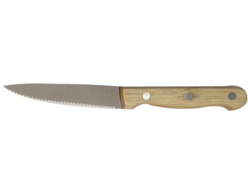 Faca De Carne Actuel Em Inox Com Cabo De Em Madeira 11Cm