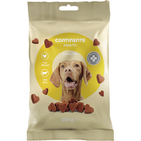 Snack Para Cão Corações Vermelhos Continente 350 g