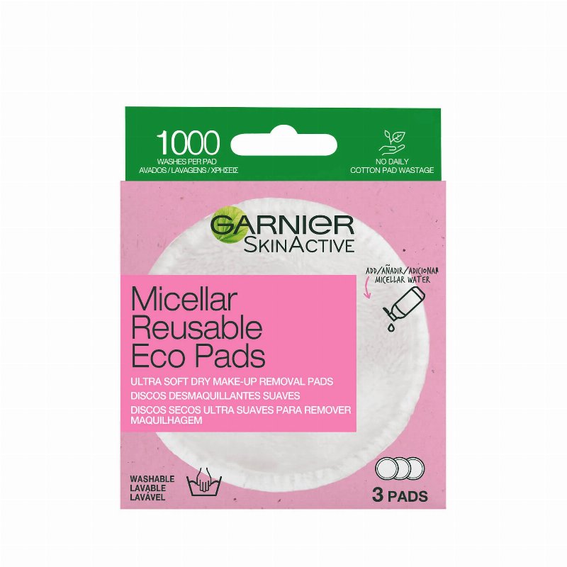 Garnier Skin Active Discos Desmaquilhantes Reutilizáveis Eco Pads