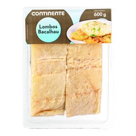 Lombos De Bacalhau Seco Continente 600 gr
