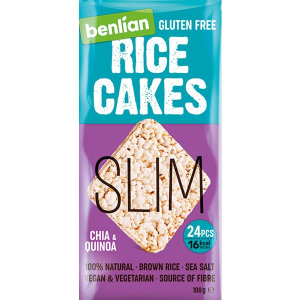 Tortas De Arroz Finas Sem Glúten 100 g