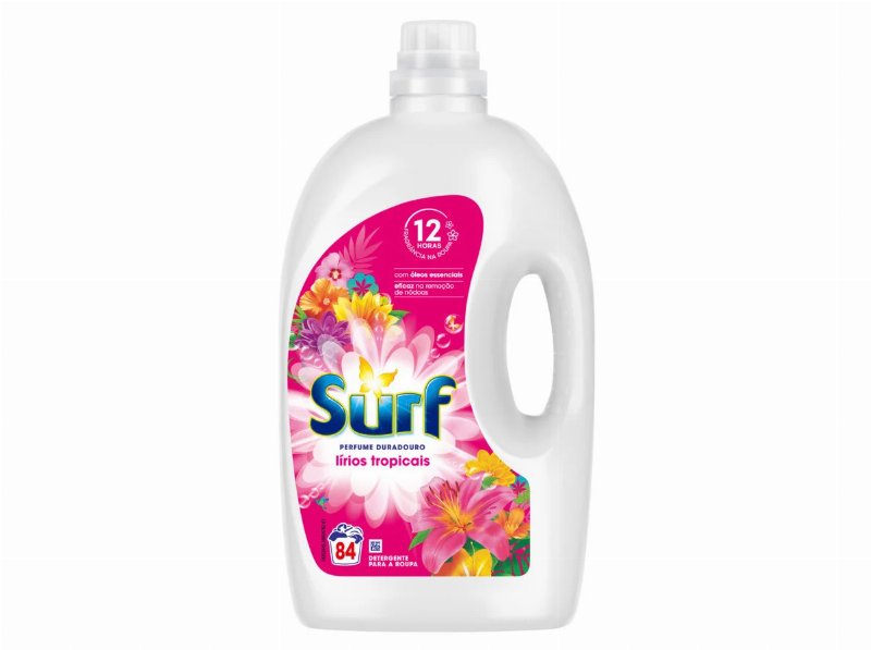 Detergente Máquina Roupa Líquido Surf Tropical 84D