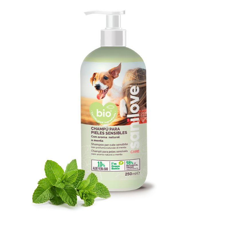Champô Cão Sanilove Pele Sensível 250 ml