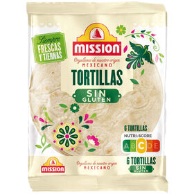 Tortilhas Sem Glúten Mission 216 gr (6 Un)