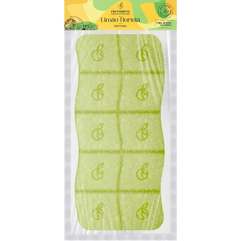 Polpa De Fruta Limão E Hortelã 450 ml