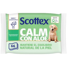 Papel Higiénico Húmido Sensitive Scottex 66 Un