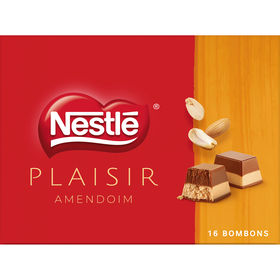 Bombons De Chocolate Com Amendoim Plaisir Nestlé 166 gr